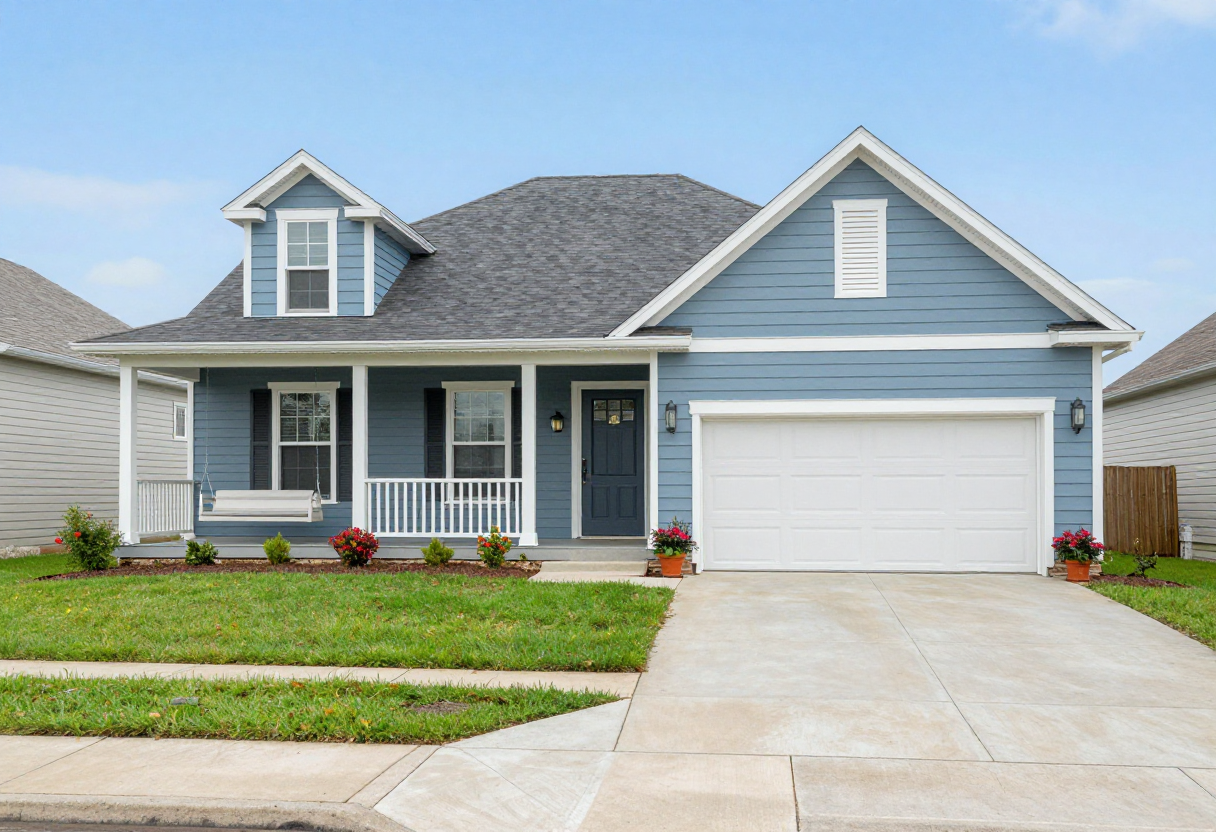 Sample listing — cottage style home exterior, Fulshear, TX